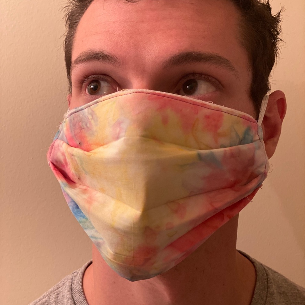 Tye Dye Mask Up to CDC guidelines!